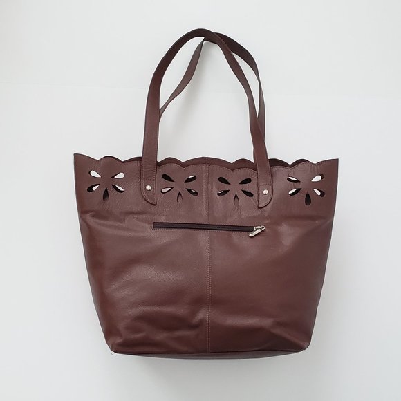 Leather Tote - Picture 5 of 12